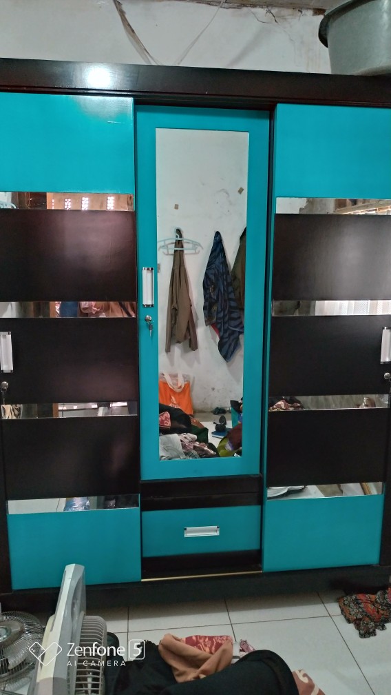 Lemari Pakaian 3 Pintu Sliding Minimalis (promo Harga)