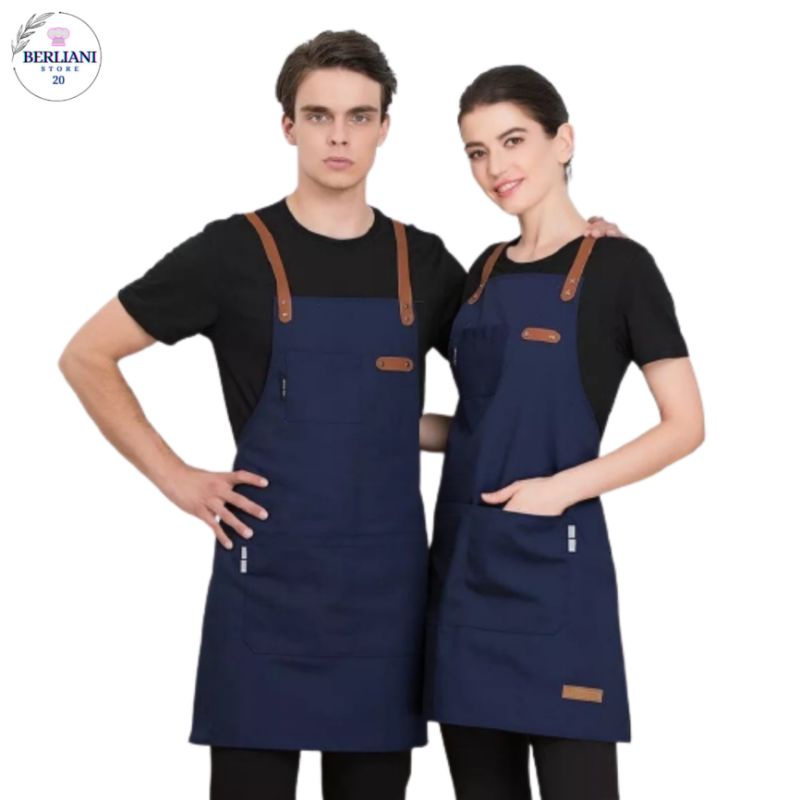 Apron Celemek Masak Apron Masak Apron Barbershop Celemek Barista Celemek Masak Apron Masak Bartender