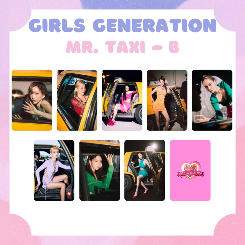 [SNSD] PHOTOCARD GIRLS GENERATION FOREVER 1 MR. TAXI COSMIC FESTA ‼️ BACA DESKRIPSI ‼️