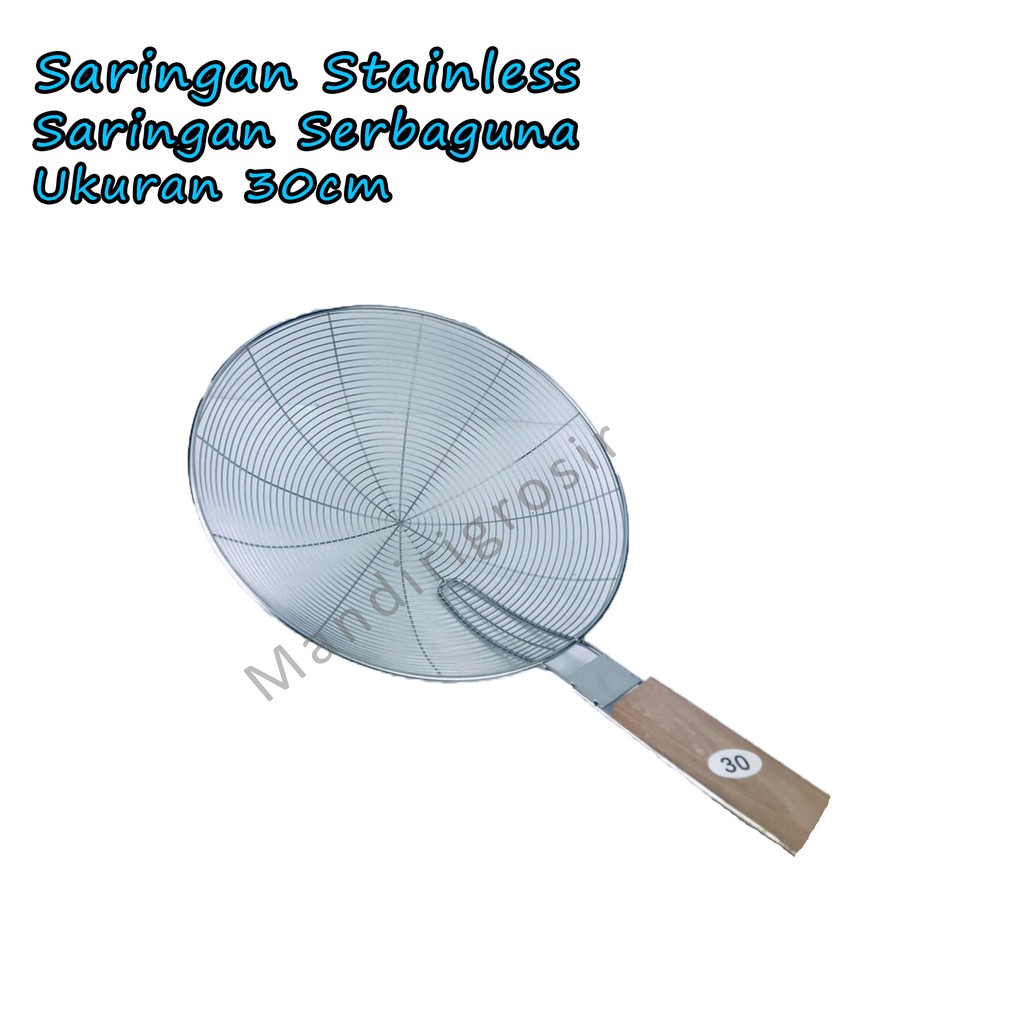 Saringan Stainless *Saringan * Saringan Serbaguna * 30cm