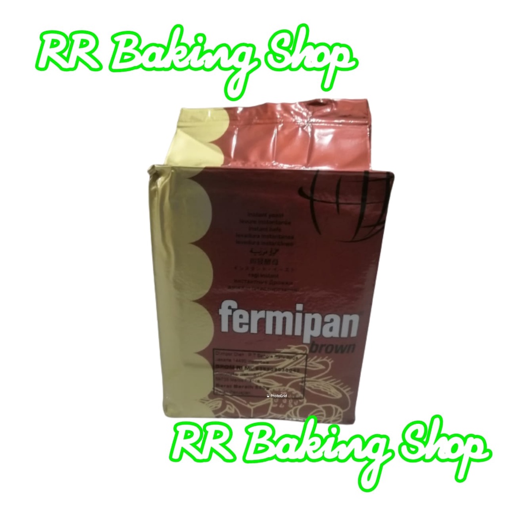 Fermipan Brown Ragi instant 500 gr - Fermipan Brown 500 gr kemasan asli pabrik