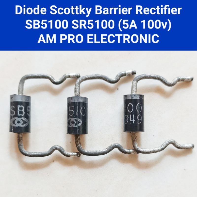 Dioda SB540 SR540 SB560 SR560 SB5100 SR5100 SB5150 SR5150 1N5844 Scottky Barrier Rectifier Diode
