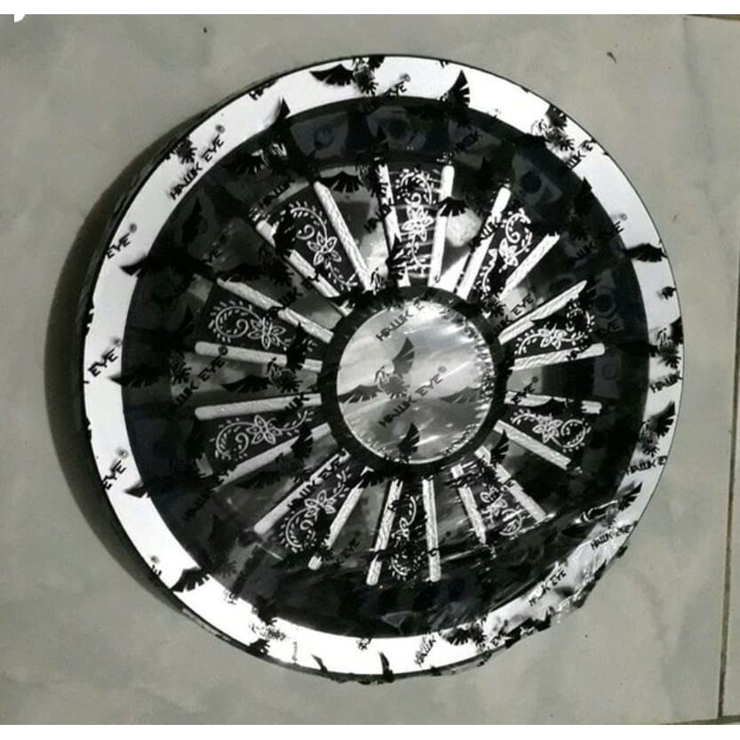 velg blower R10 racing vespa motif kembang sillking