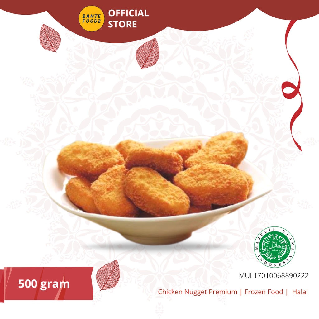 

Nugget Ayam Frozen Food / Chicken Nugget Premium 500 g