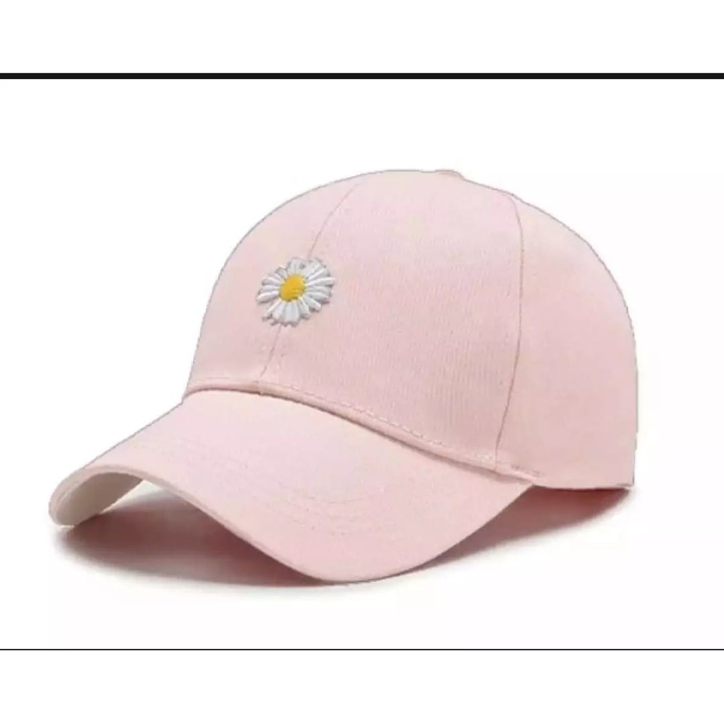 TOPI BUNGA BASEBALL DAISY PRIA DAN WANITA