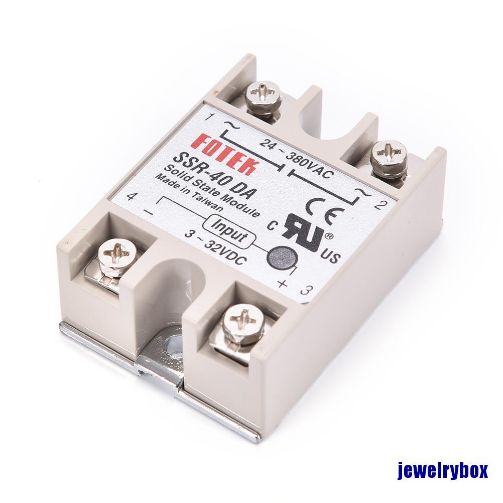 Ssr 40a Ssr-40Da 40a Dc Control Relay Ac