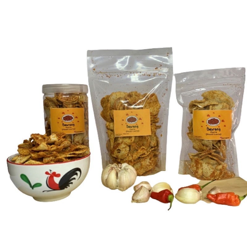 

Basreng mini bumbu asin dan pedas 60gr