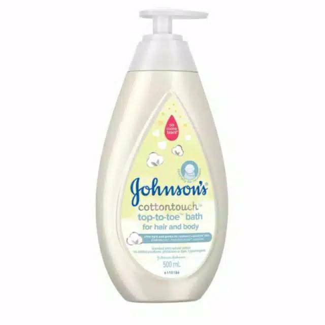 Johnsons Cotton Touch hair &amp; body baby bath | Sabun mandi Bayi