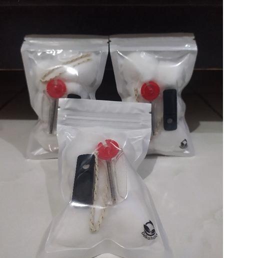 Jual Menarik Paket Kapas Batu Sumbu Karet Penutup Insert Zippo