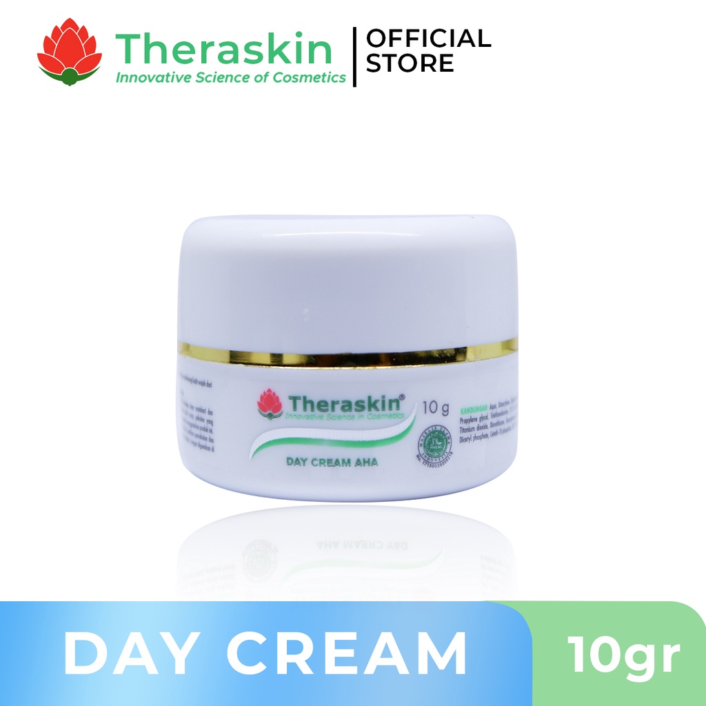 THERASKIN DAY CREAM AHA / CREAM PAGI THERASKIN / SUNBLOK THERASKIN / CREAM PEMUTIH THERASKIN