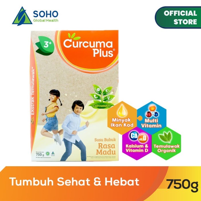 

Curcuma Plus Susu Bubuk Ekstrak Temulawak Madu 750gr
