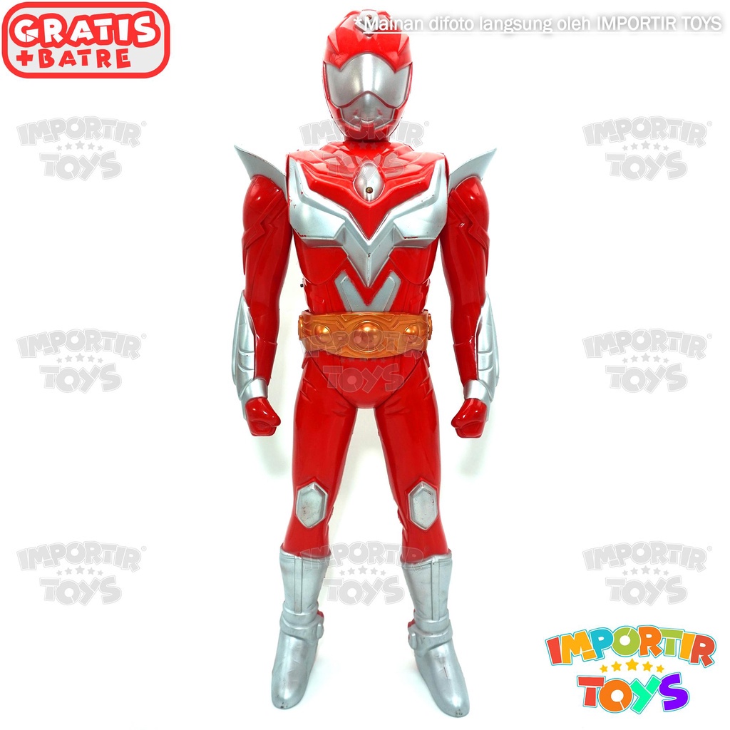 Robot BESAR Rangers JUMBO BERCAHAYA Mainan Anak Cowok Toys Kid
