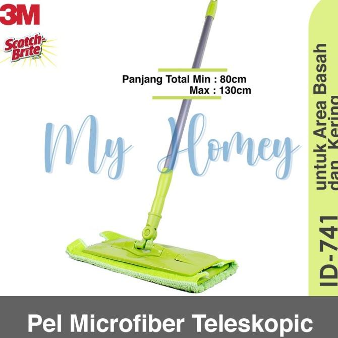 Jual Myhomey Scotch Brite Id Pel Clip Microfiber Teleskopik Set Alat Ke Rt Inkdocs Shopee