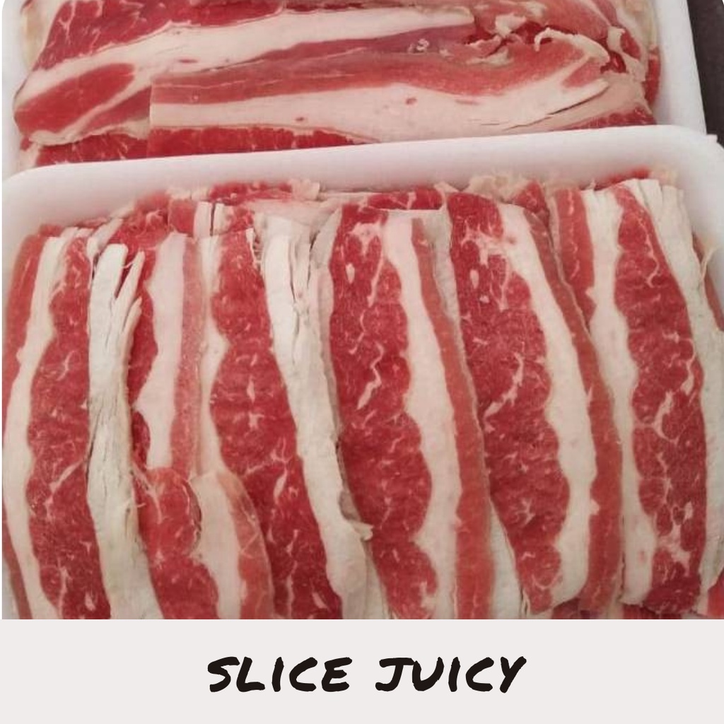 

Daging Sapi Slice Juicy 500 gram