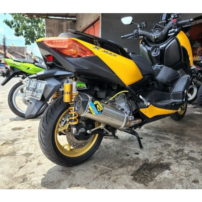 Knalpot Rob1 xmax Racing Yamaha XMAX ROB1 RCB1 Original Silincer Oval xmax 250