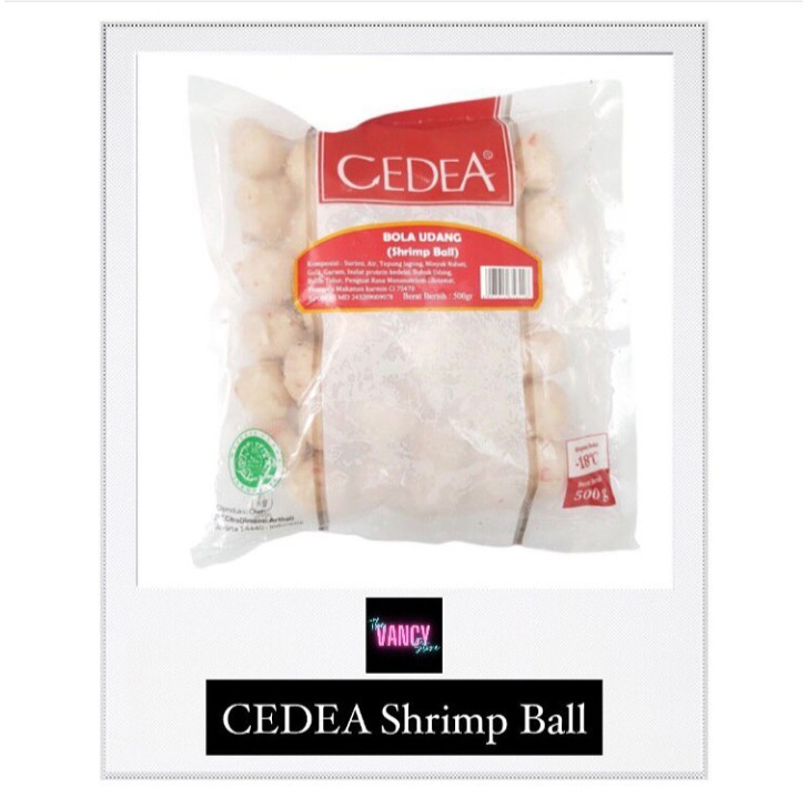 

CEDEA Shrimp Ball / 500gr / vancy.store