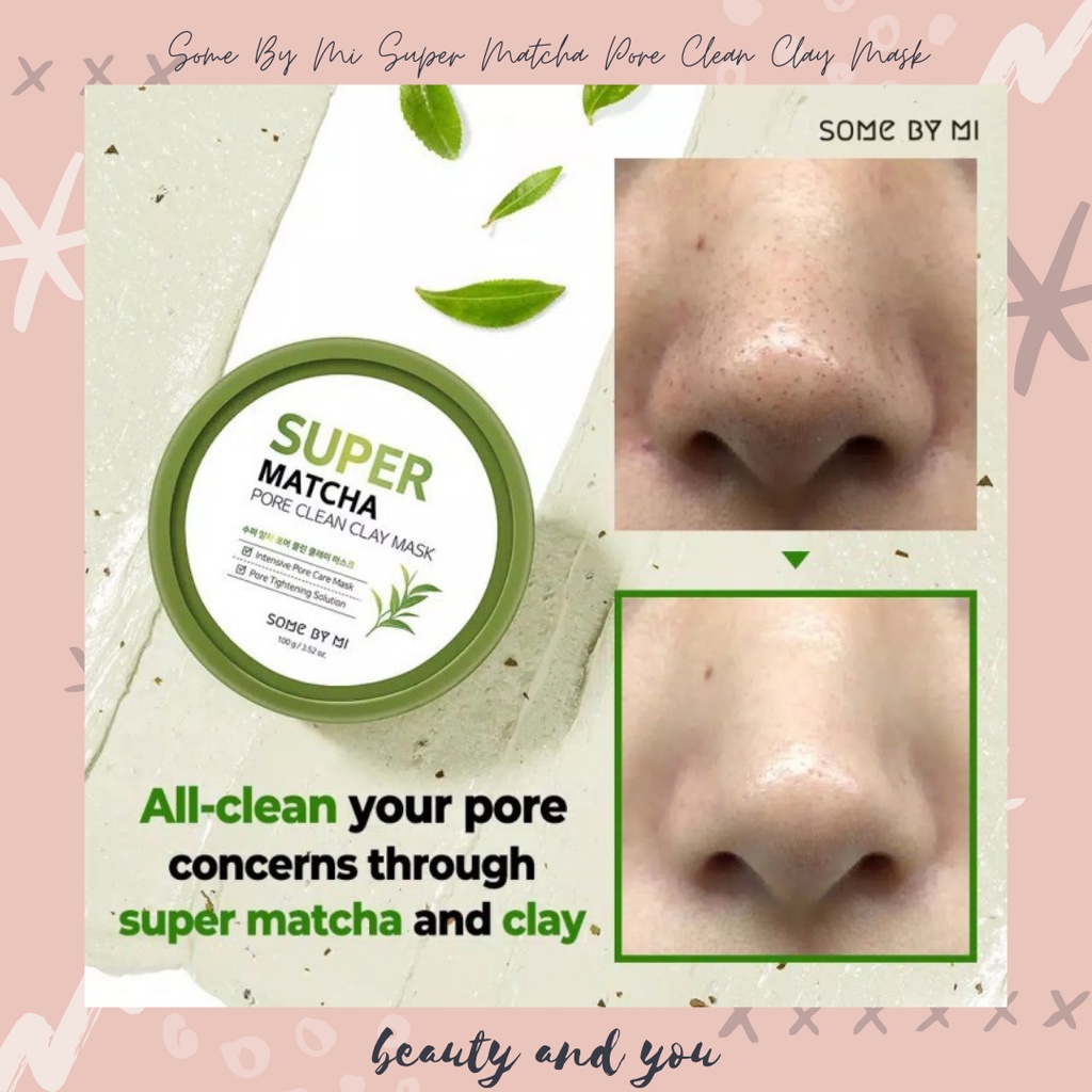 Some By Mi Super Matcha Pore Clean Clay Mask (ORIGINAL 100%)