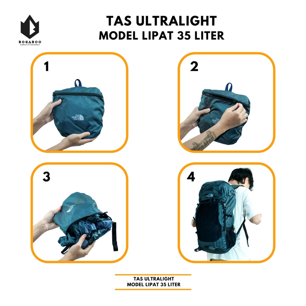 Tas Lipat 35 Liter THILUM - Tas Lipat - Tas Gunung