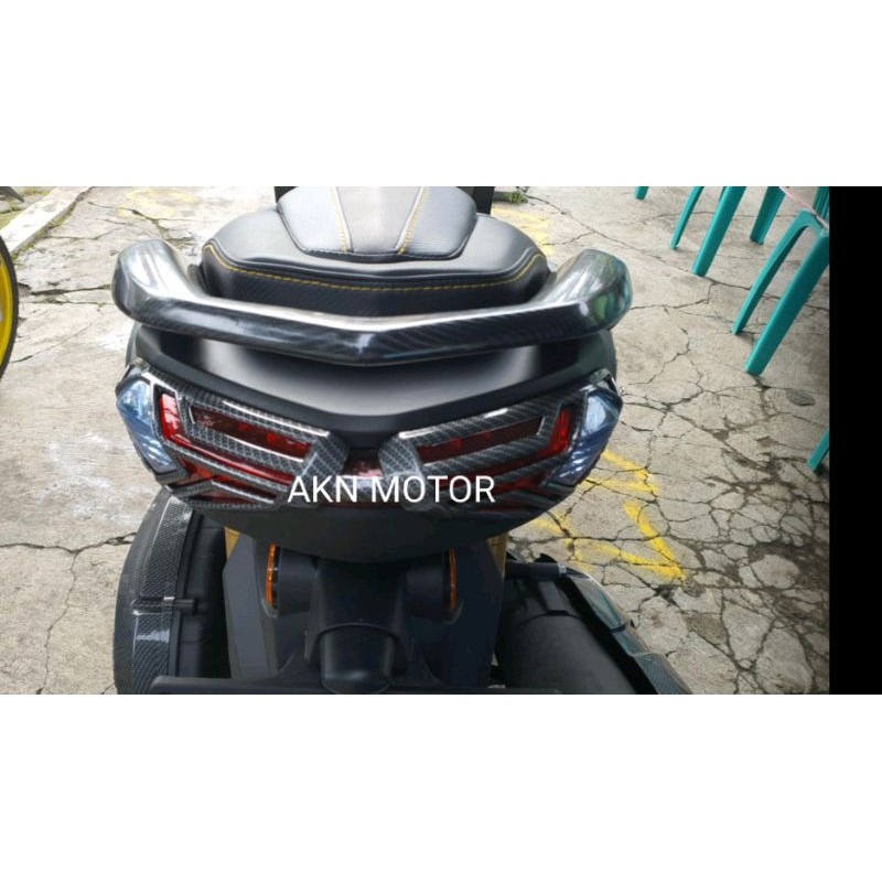 cover tutup lampu stop carbon Yamaha new nmax 2020 tutup stoplamp belakang nmax new