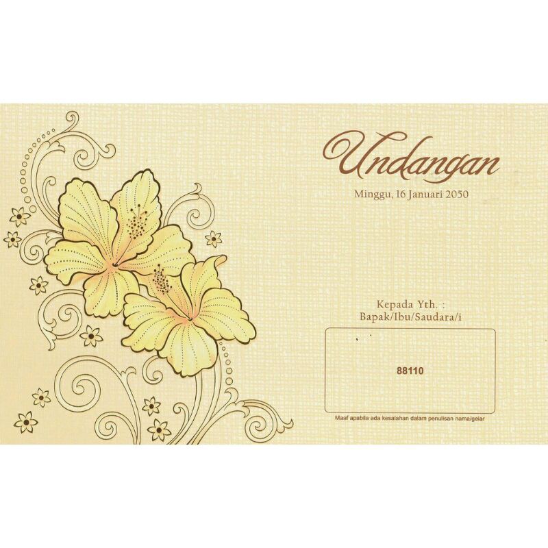Undangan Blangko Erba 88110