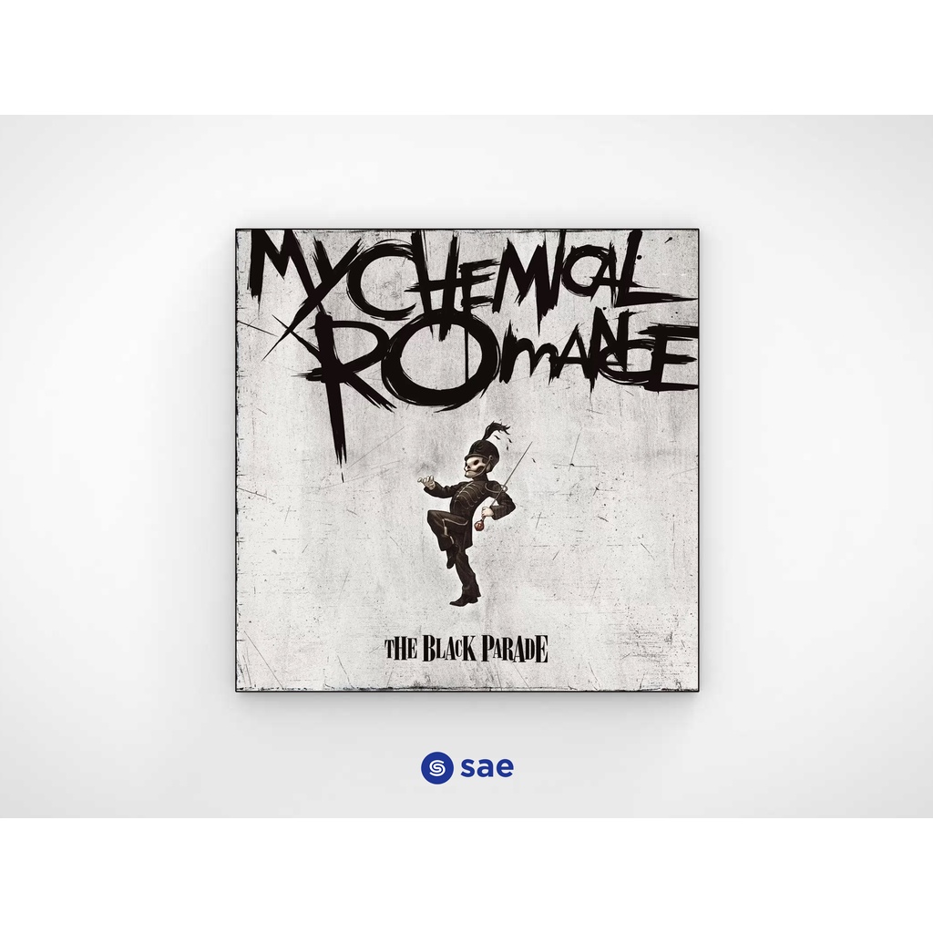 Music Board Album Cover My Chemical Romance - The Black Parade