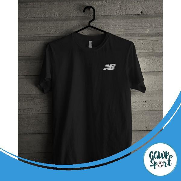 Kaos Distro Premium New Balance Logo Kecil Baju Distro Pendek Katun Combed 30S Kualitas Terbaik