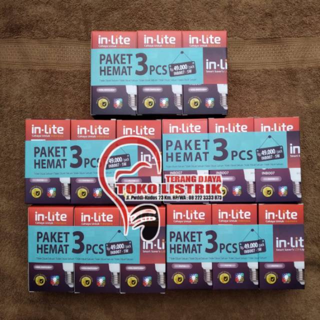 In lite 5 watt Paket Hemat