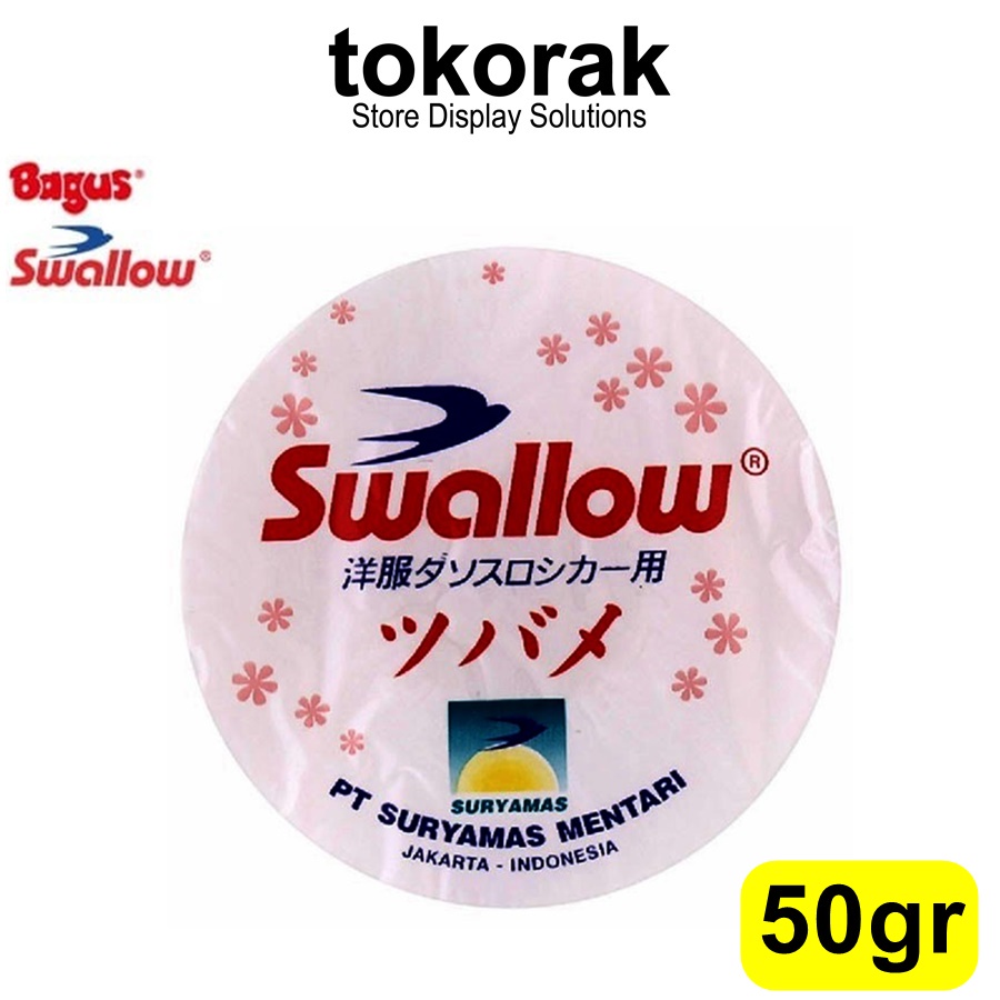 SWALLOW REFILL KAMPER TOILET 50 GRAM KAPUR BARUS GANTUNG