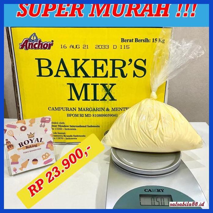 

Rettubagetnem- Bakers Mix 500 Gr Repack / Bakers Mix Anchor -Asli-Slii.