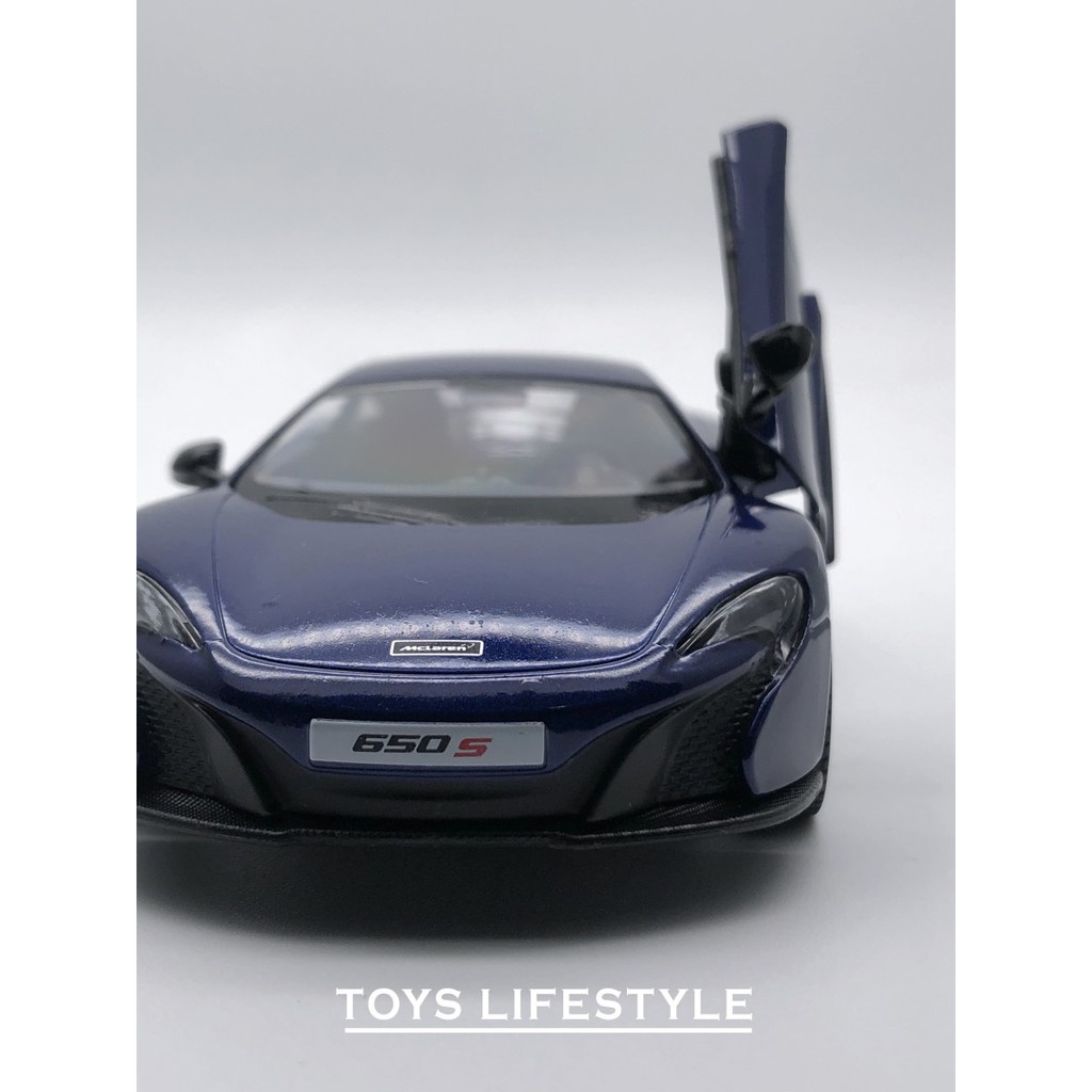 RMZ Diecast - McLaren 650s Skala 1:32 (Biru)