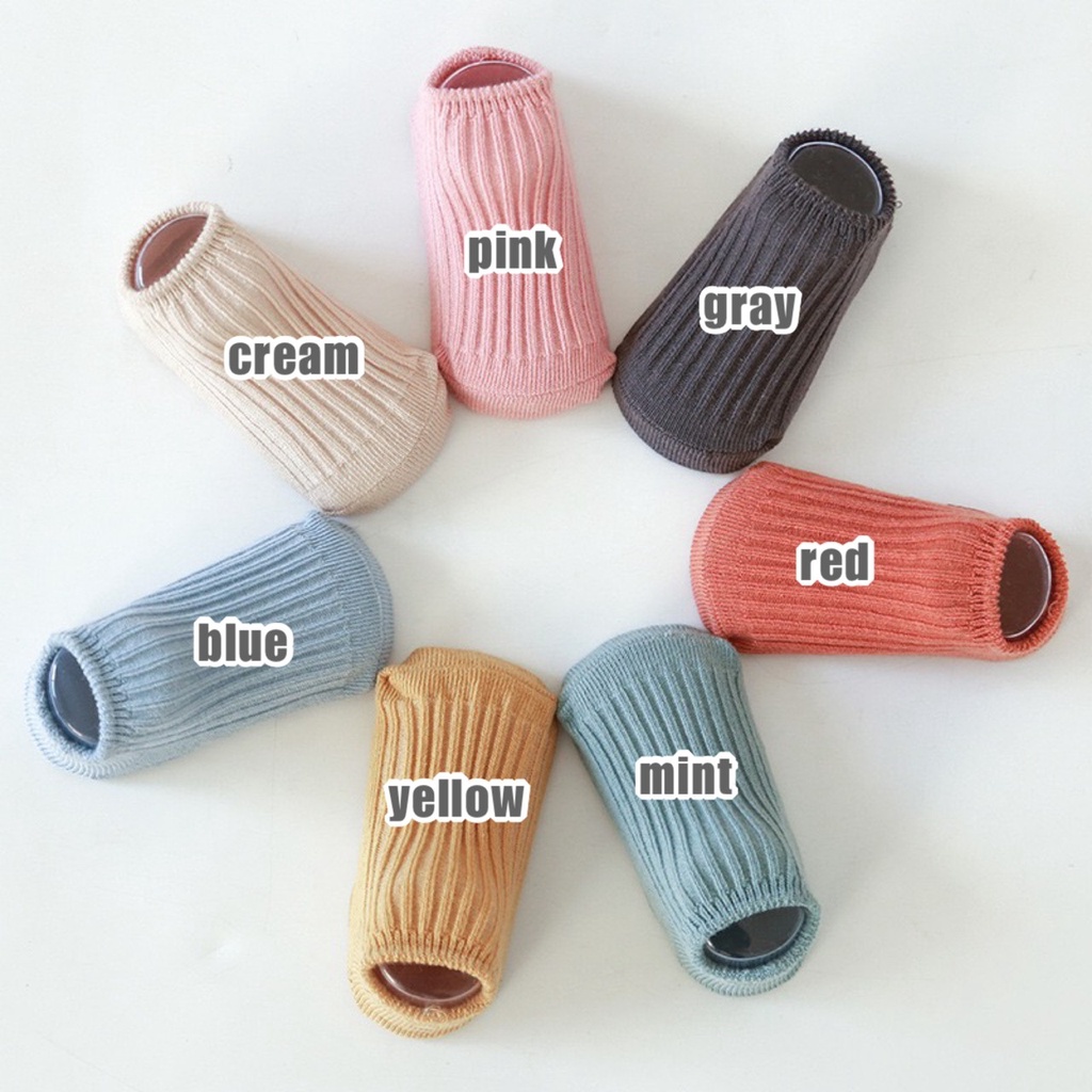 0-1 thn | KAOS KAKI BAYI ANAK NEWBORN BASIC POLOS SOCKS catalog JCZZ JK