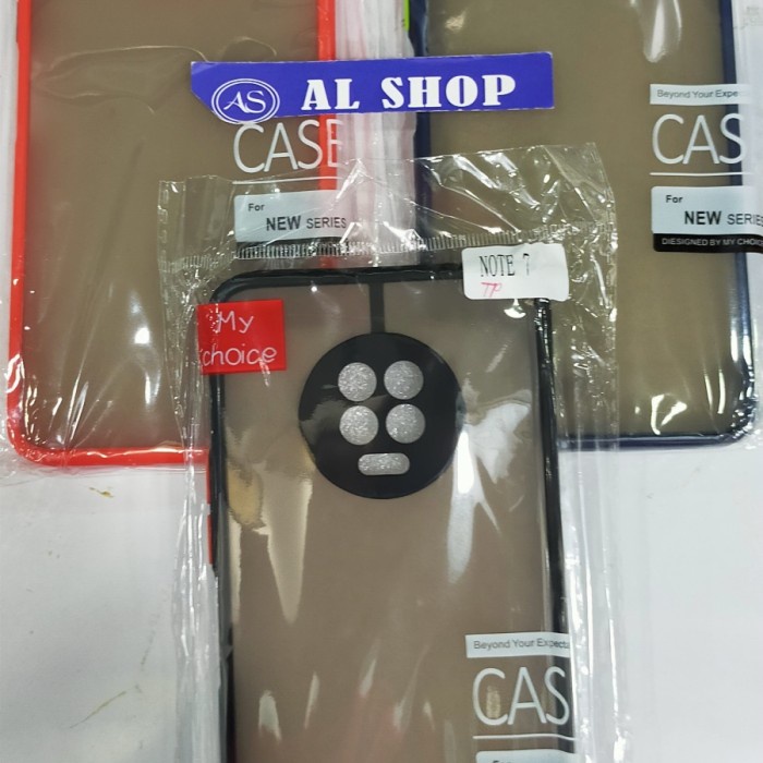 SILICON CASE WARNA DOVE INFINIX NOTE 7