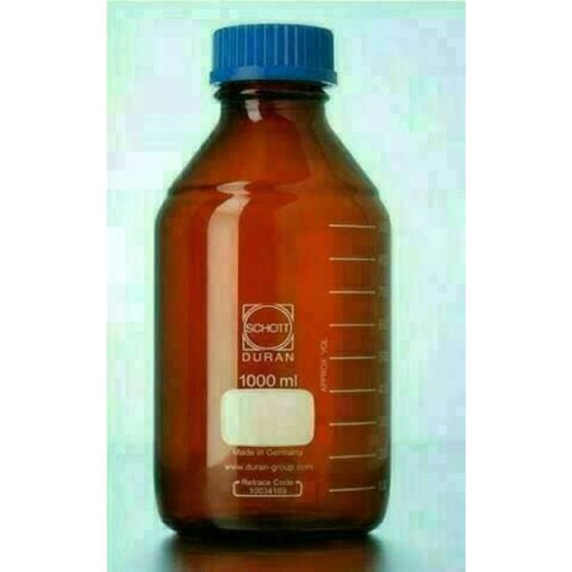 Duran laboratorium bottle amber 500 ml