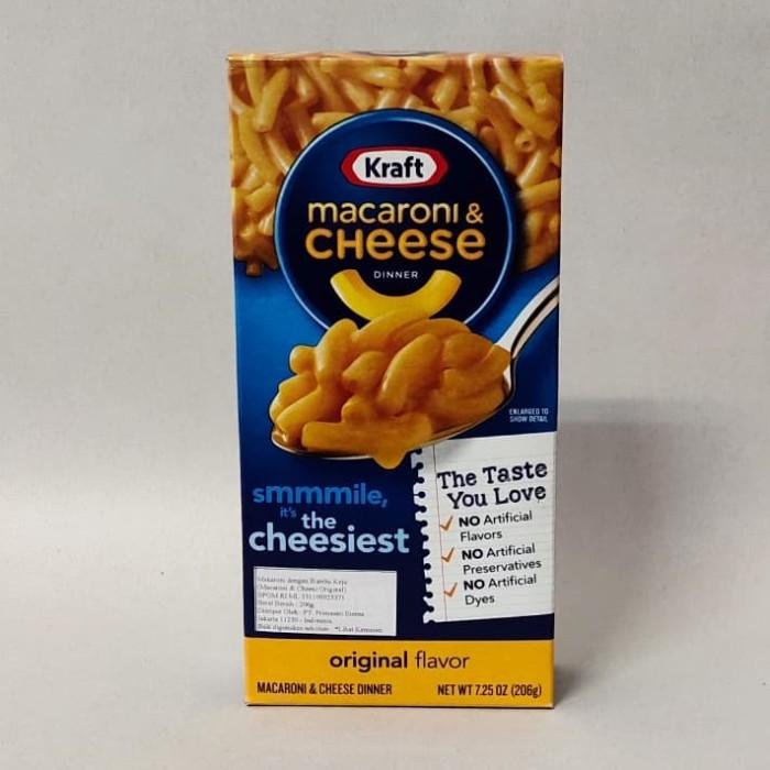 

Pasta | Kraft Macaroni & Cheese Dinner Original Flavor 206 Gr