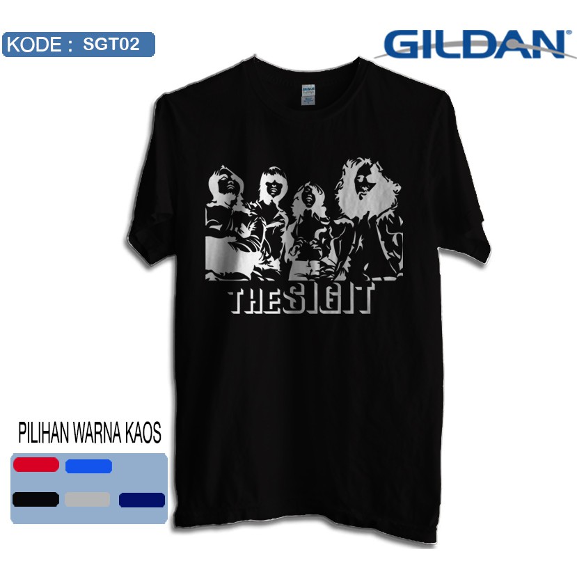 Kaos the sigit band original gildan softstyle sgt02