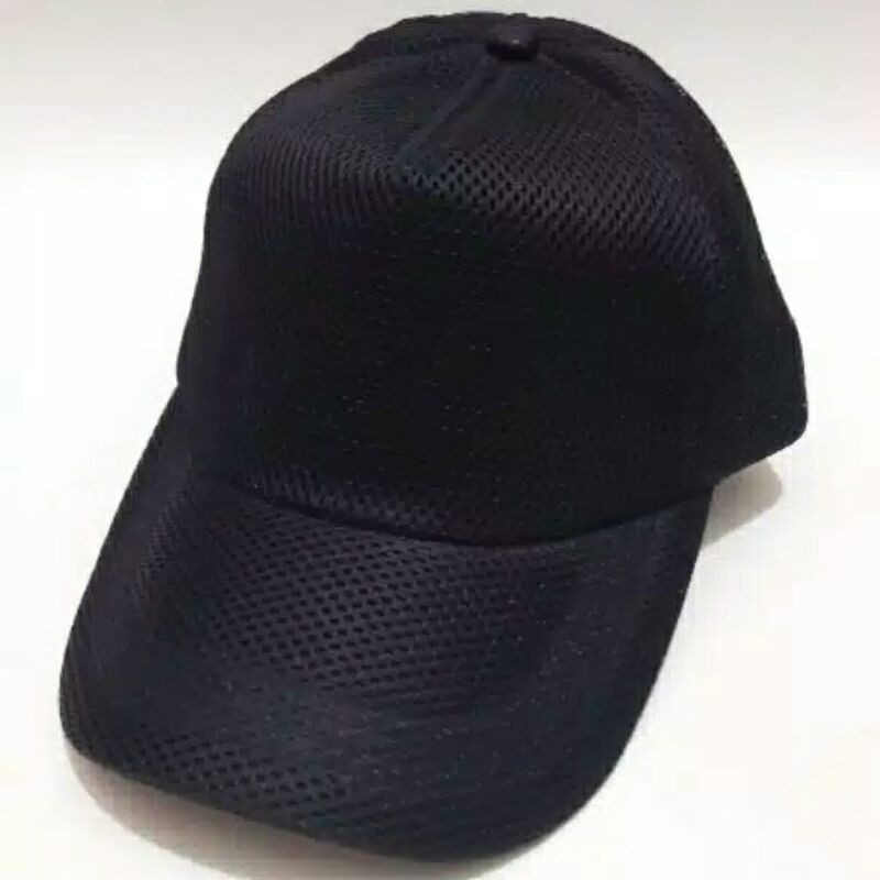 TOPI DOUBELE MESS POLOS / TOPI JARING DOUBELE MESS