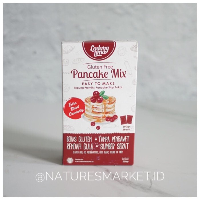 

Ds11D0 Ladang Lima Pancake Mix Cranberry G6040B