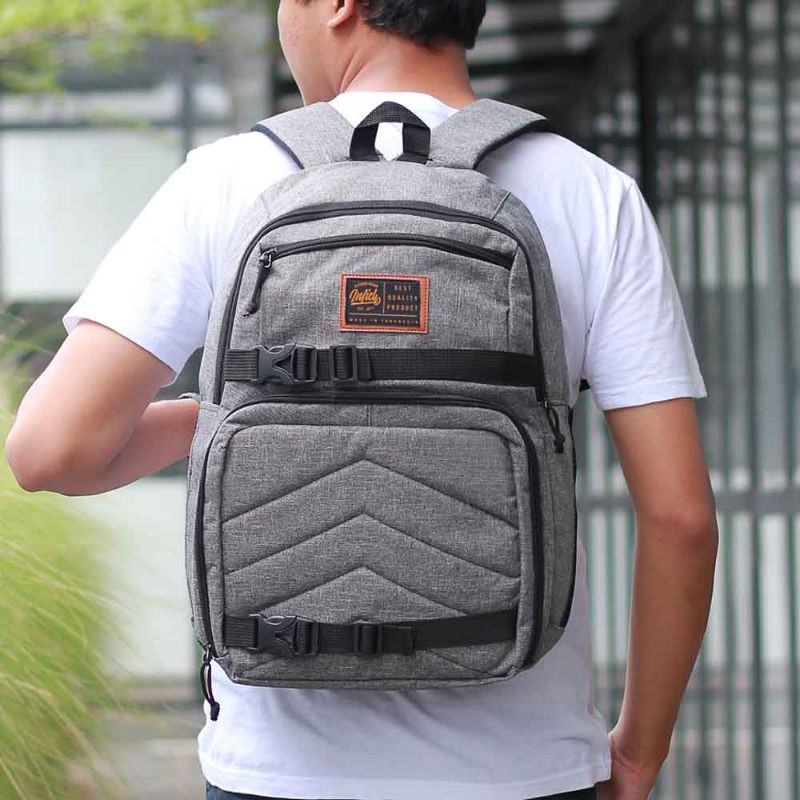 Original - Tas Punggung Pria Tas Laptop Backpack Ransel Kantor Cowok Laki Laki Cewe Distro Terbaru