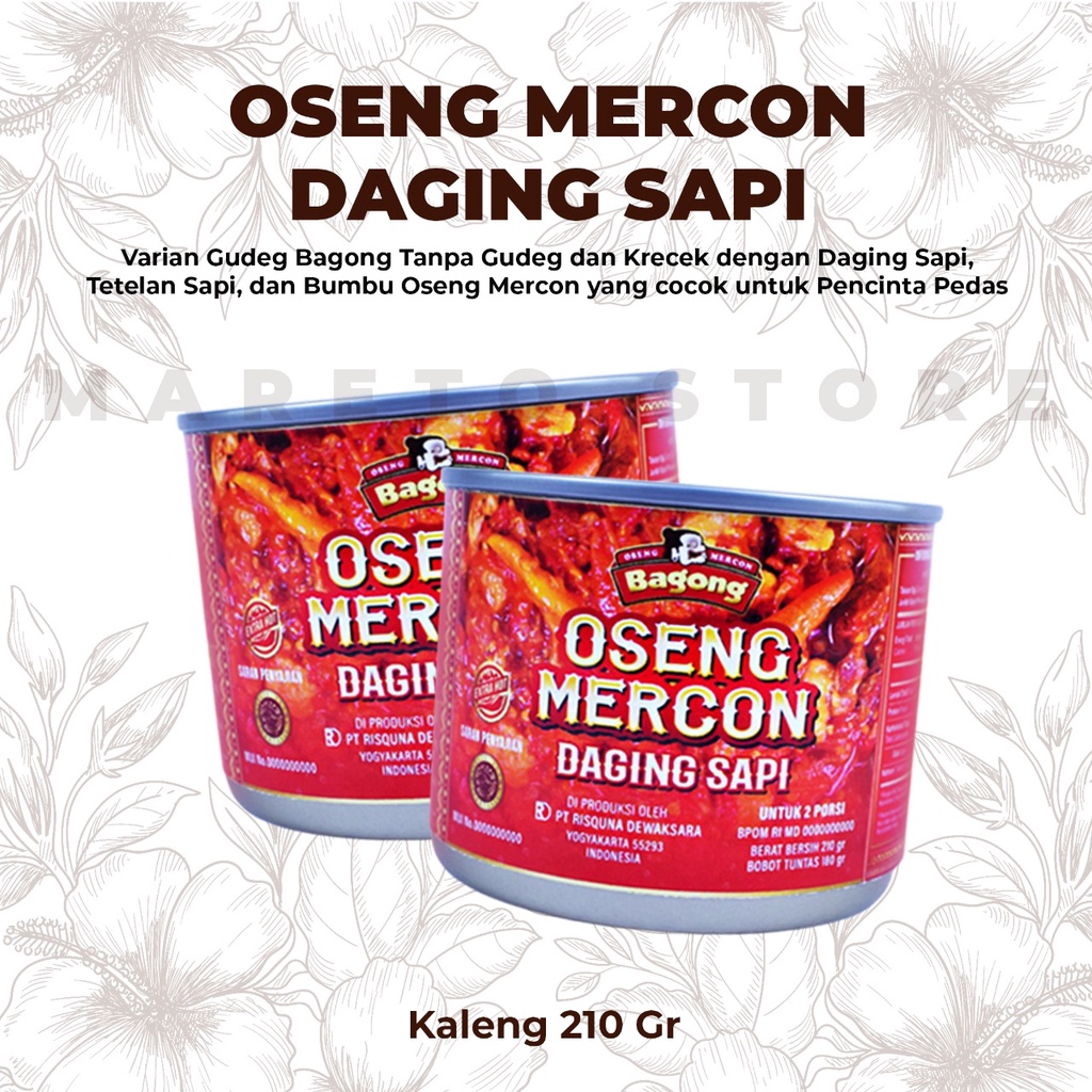 

OSENG MERCON DAGING SAPI BAGONG - RESEP LEGENDARIS, LEZAT, PRAKTIS DAN AWET HINGGA 12 BULAN