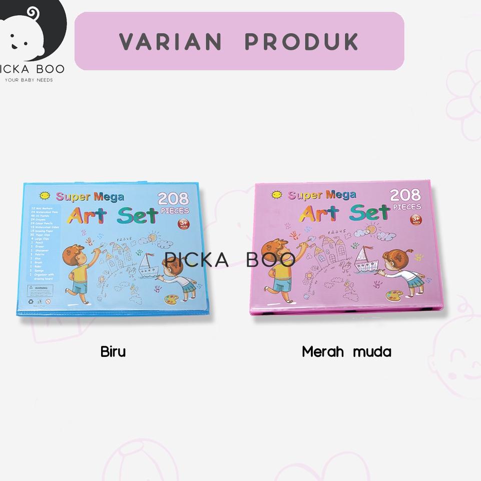 

Ready SAAQ7 Krayon Anak Set Full Alat Melukis dan Mewarnai PICKA BOO V69 Diskon