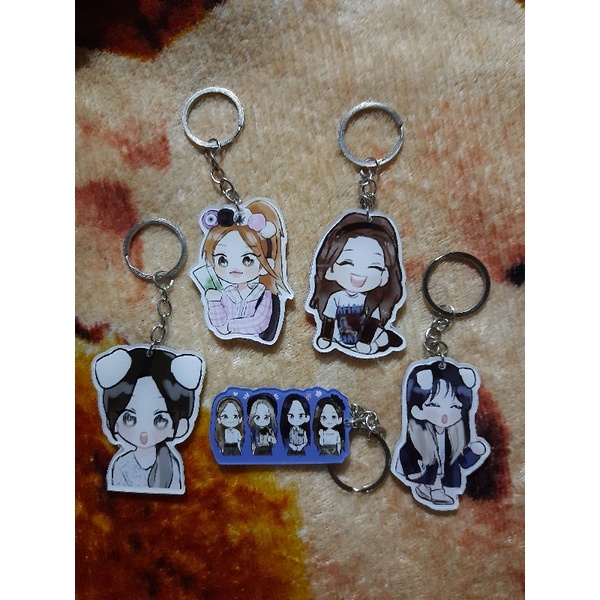KEYCHAIN AESPA/GANTUNGAN KUNCI AESPA/KEYRING AESPA