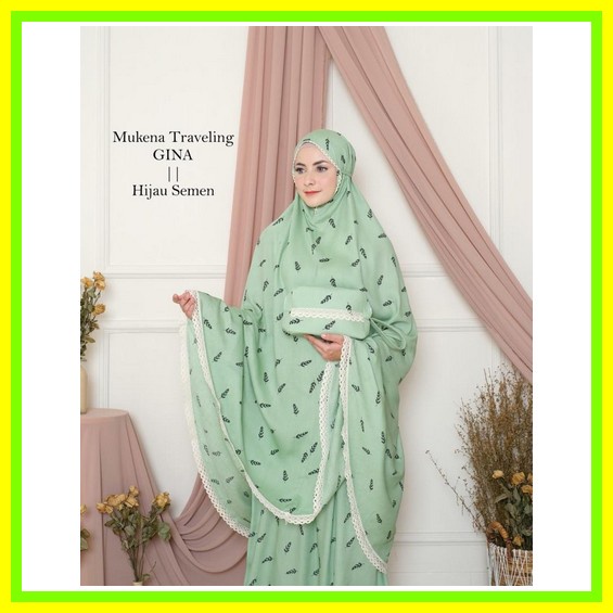 Mukena Dewasa Plisket Adem Terbaru 2021/Mukena/Mukena Dewasa Katun/Mukena Travelling Mukena Dewasa R