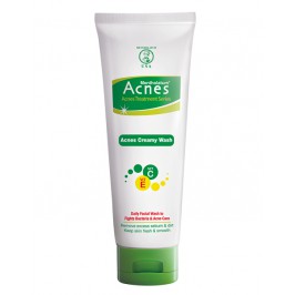 facial wash acnes creamy foaming