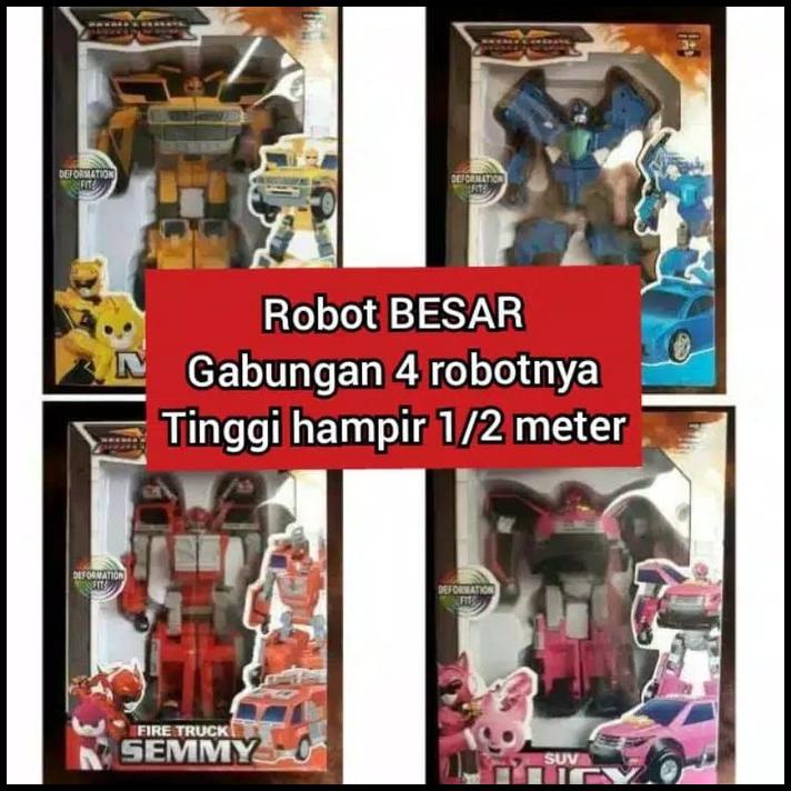 Mainan Robot Mini Force Robot Miniforce