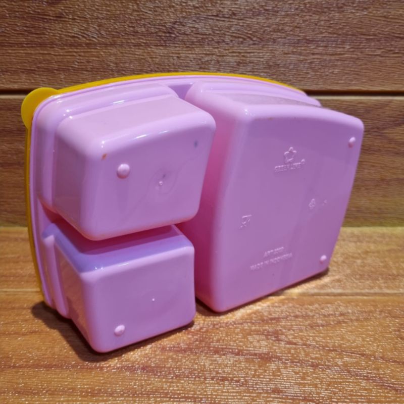 Lunch Box Amanda Gambar / Tempat Makan Bekal / Lunch Box Sekolah Kerja / Lunch Box Gambar Murah