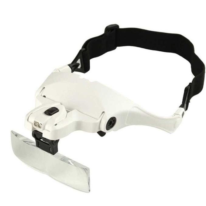 

Office & Stationery | Alat Tulis | Kacamata Pembesar Service 5X Magnifier 2 Led Dengan Varian Lensa | Best Seller