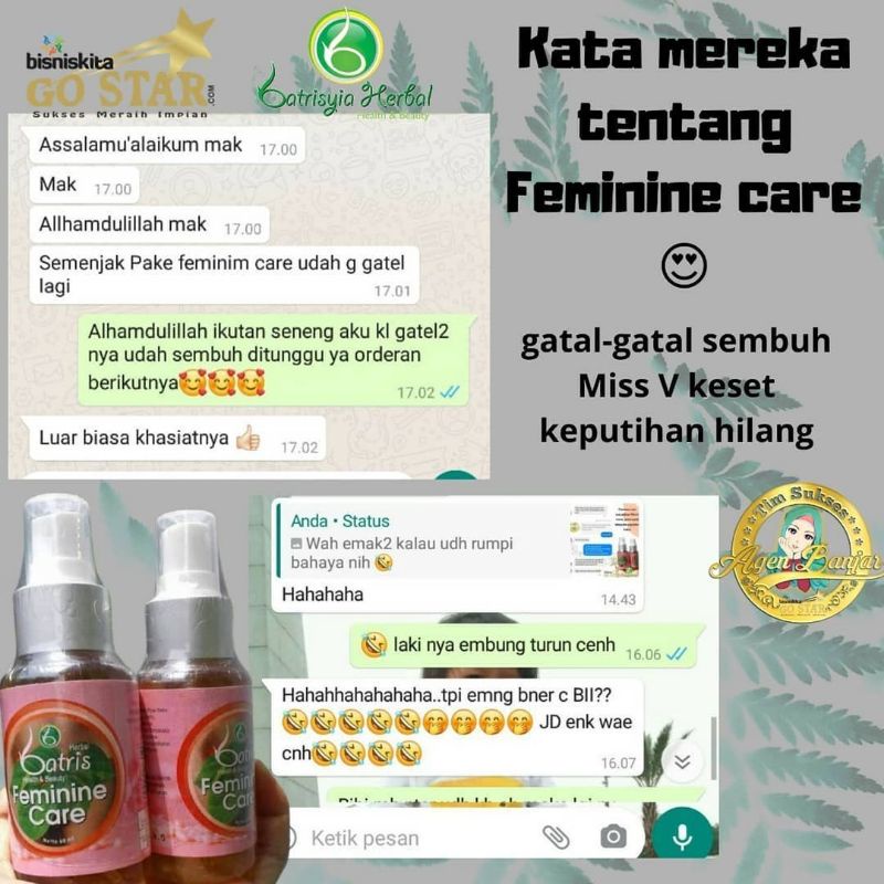 Penghilang keputihan ampuh! obat keputihan gatal penghilang bau kewanitaan miss v/ feminim care