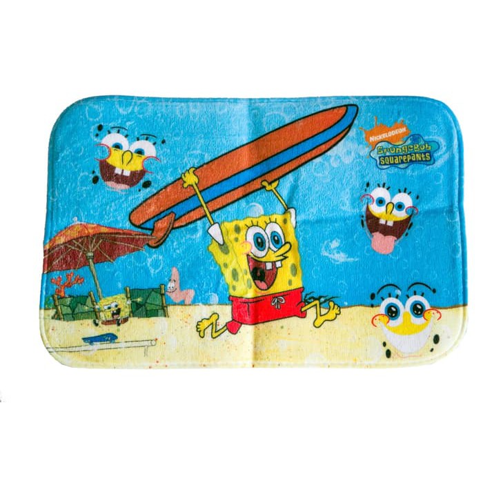 Promo Dixon Keset Busa Character 40X60 Spongebob Surf - Multi Color Promo
