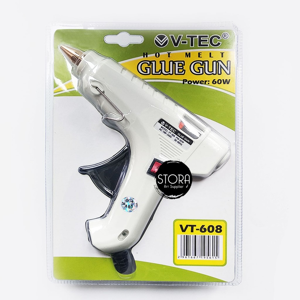 

V-Tec Mesin Lem Tembak Besar VT-608 Glue Gun Pistol Lem