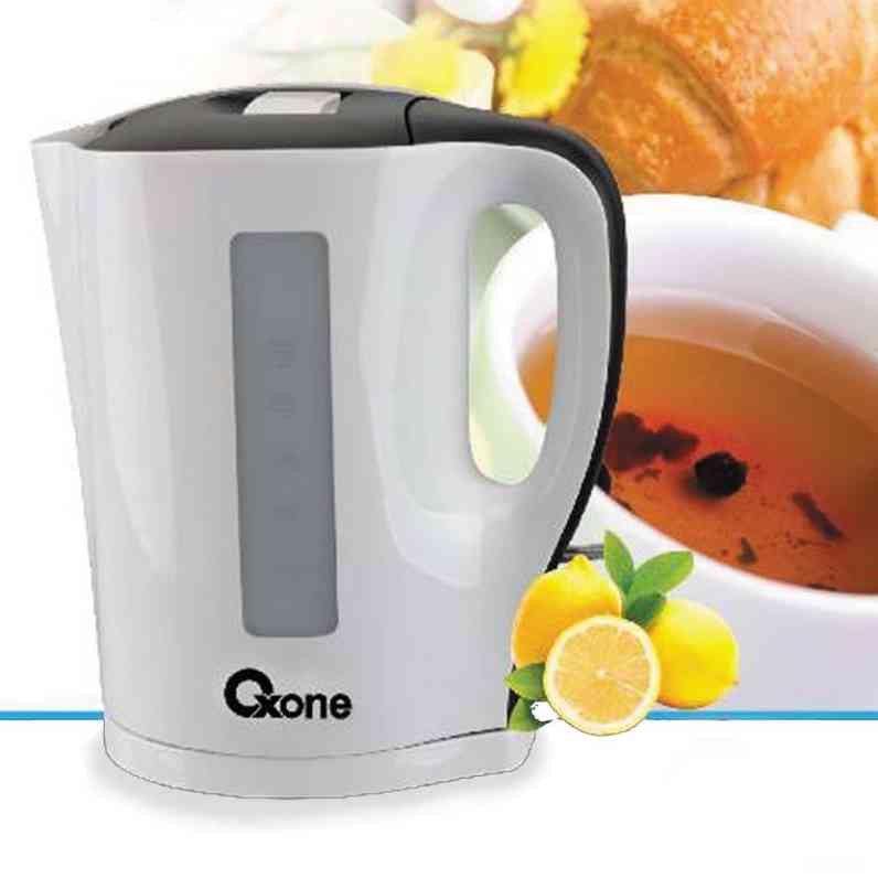 Oxone OX131 Eco Electric Kettle / Teko Listrik Stainless Steel 1,7 Liter 800 Watt Original